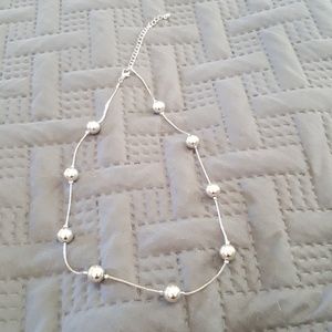 Silver necklace